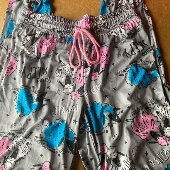NWT Women's Rise and Shine Pajama Pants W/ Tie XS, small,3xl sizes,Sleep Joggers - Picture 2 of 5